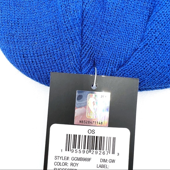 New Unisex NBA Ultra Game Golden State Warriors Winter Knit Cap Beanie Hat Sz OS - Picture 5 of 5